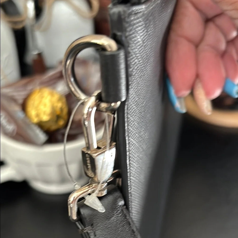 Burberry Black Tablet Bag or large Wristlet